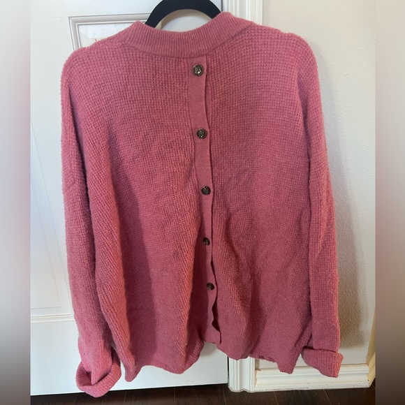 J Crew Point Sur Button Back Sweater - Picture 4 of 9
